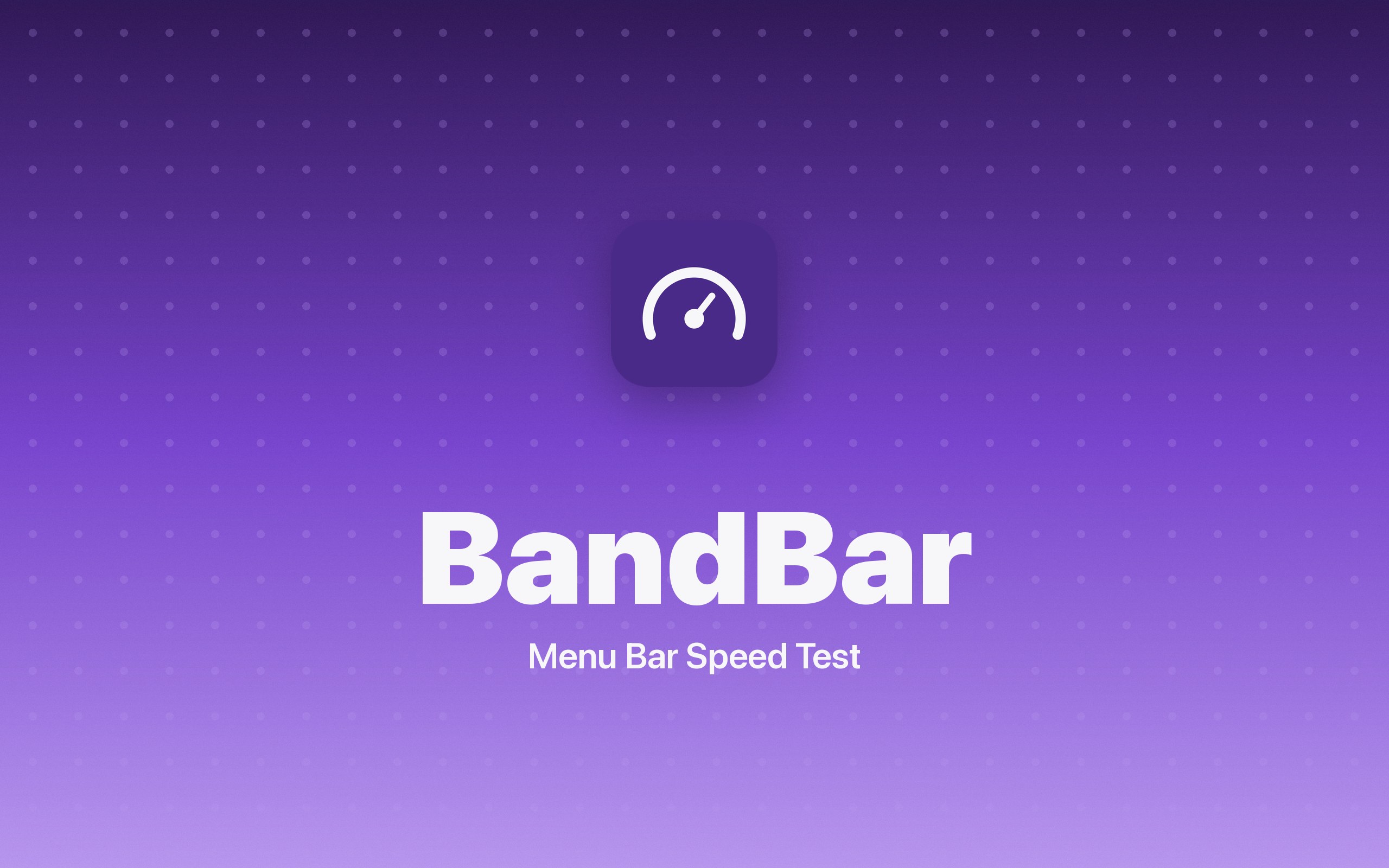 BandBar reporting a wired Ethernet result